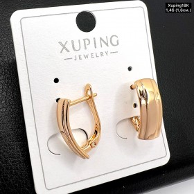 Сережки Xuping18К 19479 (1,6 см.)